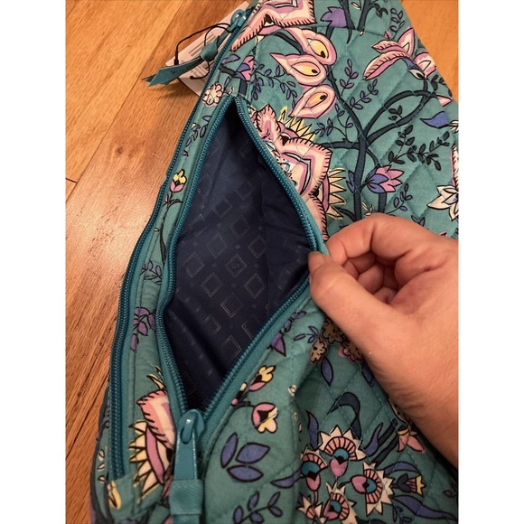 Vera Bradley Essential Sling Backpack PEACOCK GARDEN MSRP $79 ~ NWT